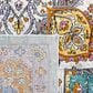 Safavieh Aria 2" x 8" Turquoise and Ivory Runner, , large