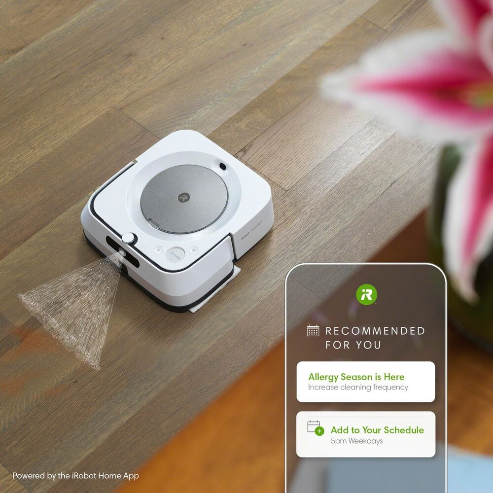 iRobot Braava Jet M6 Wi-Fi Connected Robot Mop in White, , large