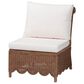 Baxton Studio Detta Accent Chair with Rolled Back in Neutral, , large