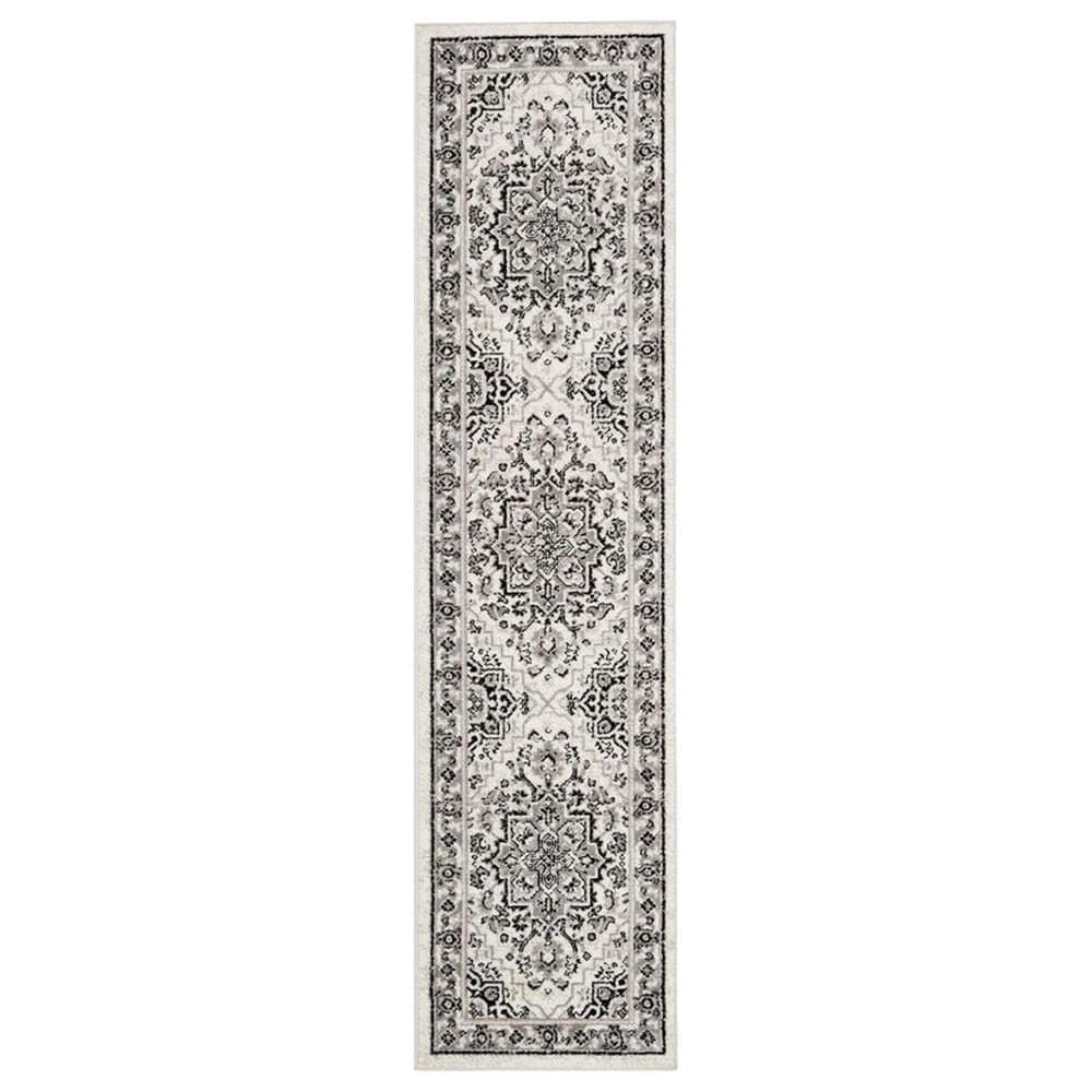 Safavieh Skyler SKY126K 2" x 8" Gray and Ivory Scatter Rug, , large
