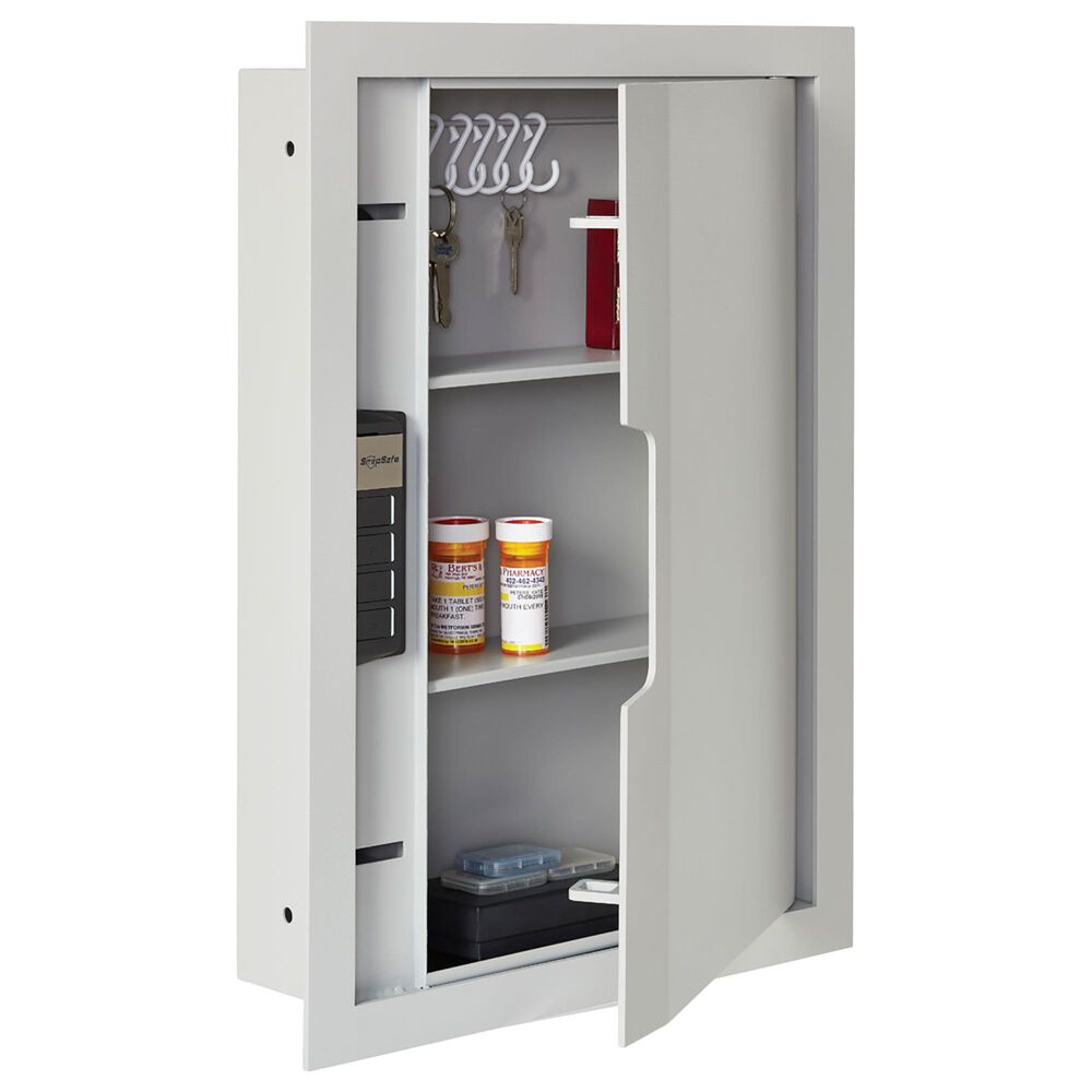 Snapsafe In-Wall Safe in Light Grey, , large