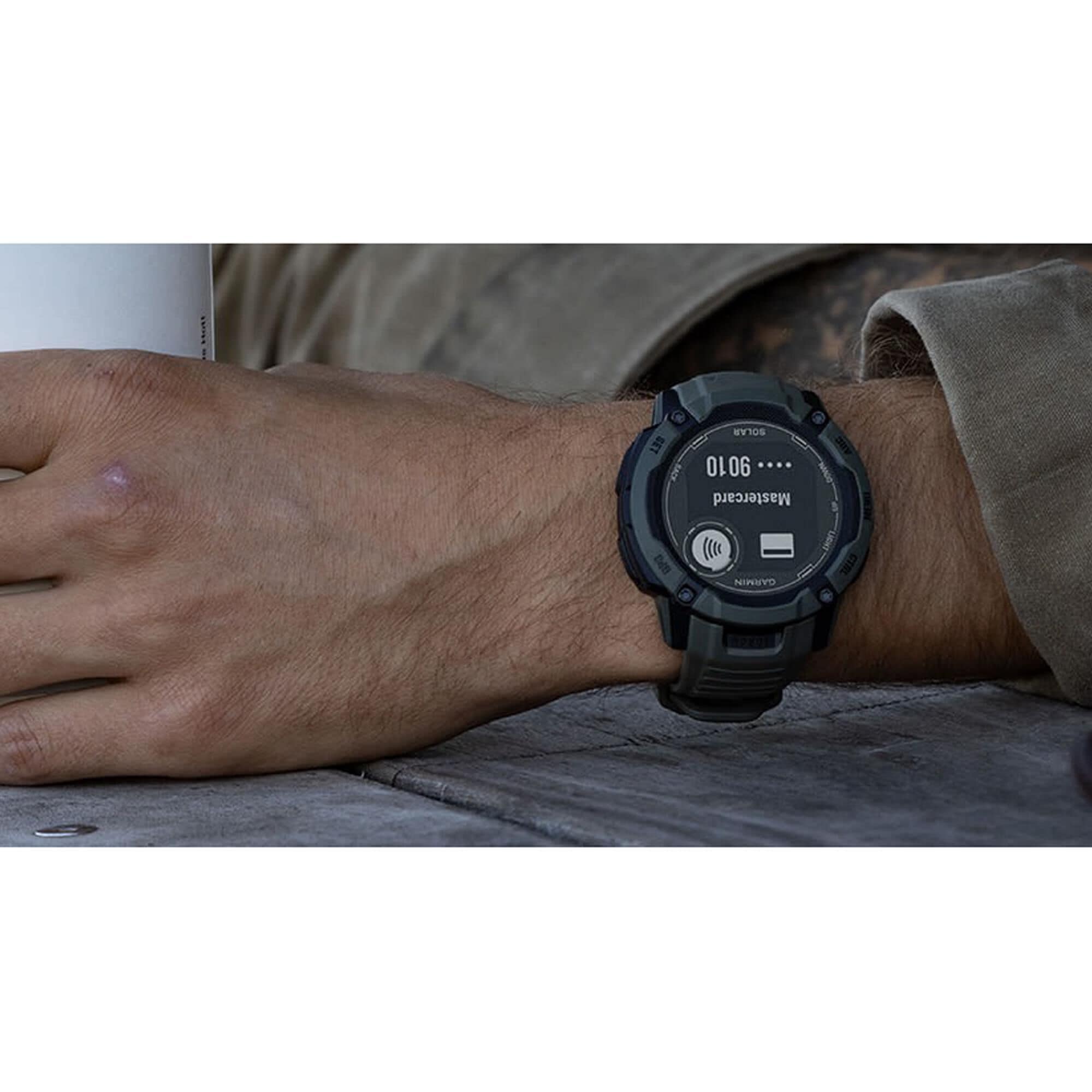 Garmin Instinct 2X Solar Smartwatch 50mm in Moss NFM