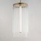 Maxim Lighting Jolie 1-Light Foyer Pendant in Natural Aged Brass, , large