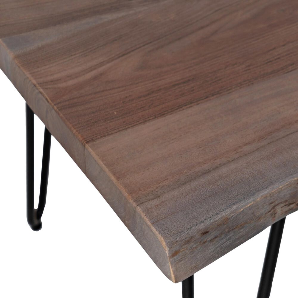 Waltham Nature&#39;s Edge Coffee Table in Brushed Grey, , large