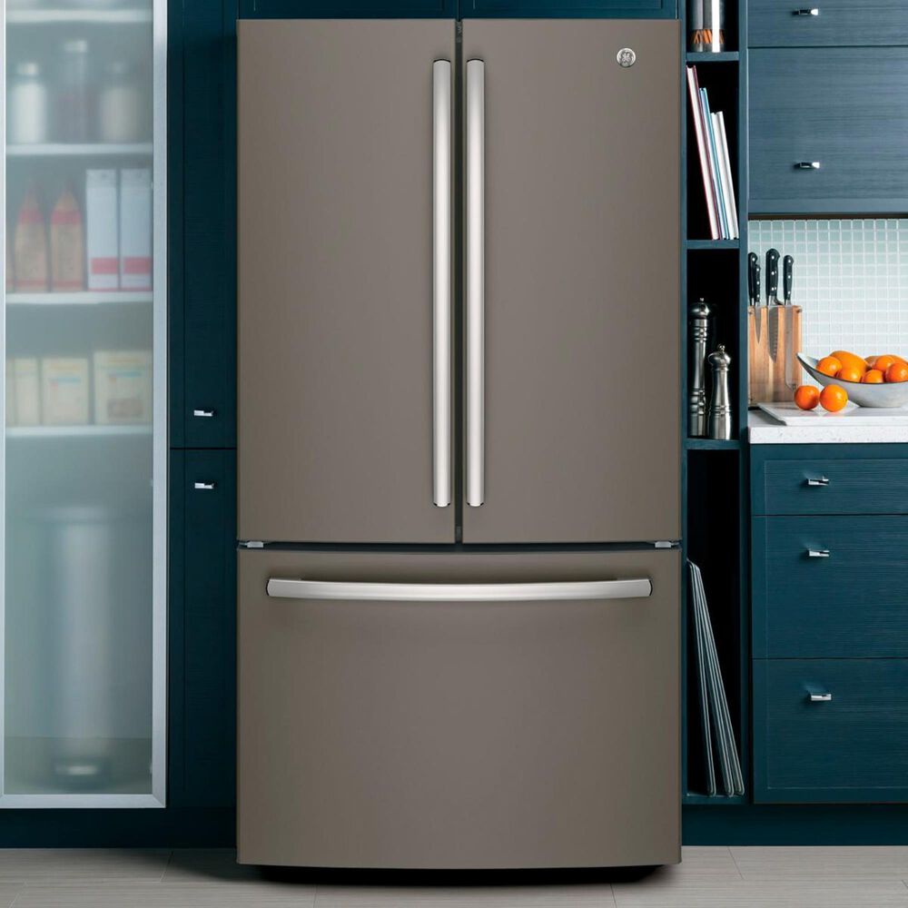 GE Appliances 27.0 Cu. Ft. 3-Door French-Door Refrigerator Energy Star In Slate, , large