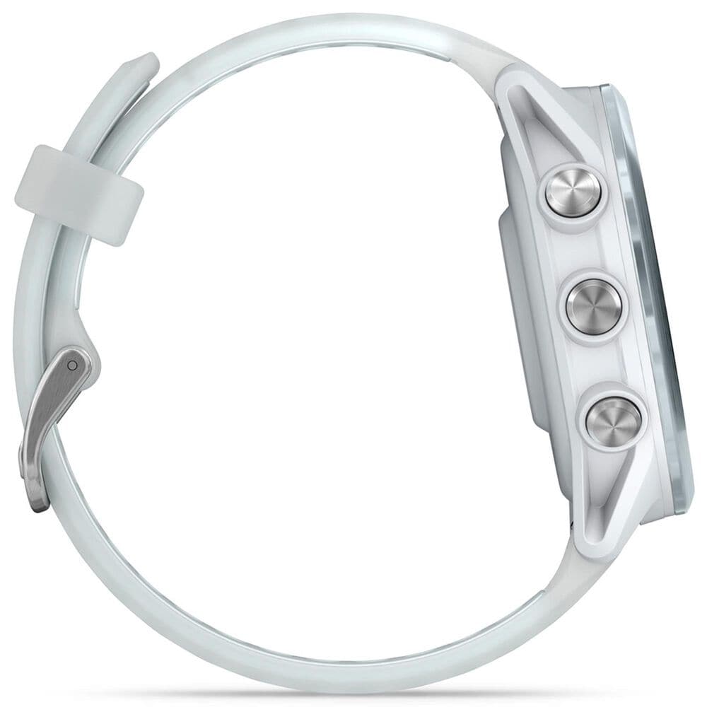 Garmin Forerunner 570 42mm Cloud Blue Aluminum Case with Translucent Whitestone Band, , large