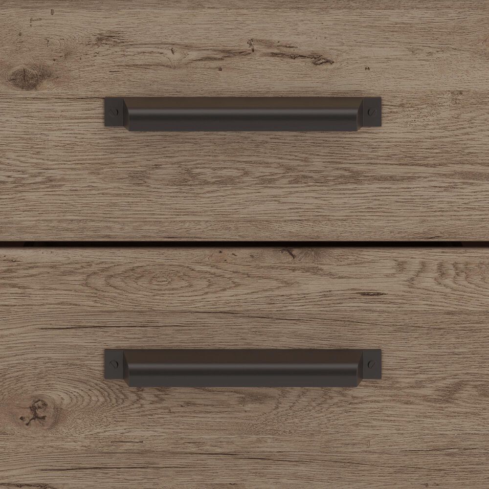 Ashley QUEEN PANEL STORAGE BED WITH TWO NIGHTSTANDS, , large