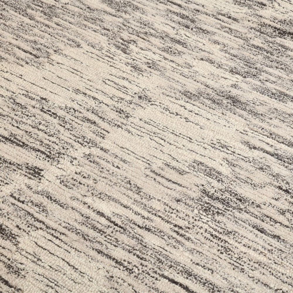 Amer Rugs Mexico Ivory and Charcoal 3'6" x 5'6" Area Rug, , large