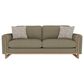 Golden Wave Furniture Sutton Place Stationary Sofa in Green, , large