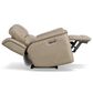 Flexsteel Crew 2-Piece Leather Power Reclining Living Room Set in Pebble, , large