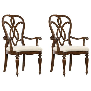 Hooker Furniture Leesburg Arm Chair in Mahogany (Set of 2), , large
