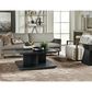 Hooker Furniture Linville Falls Shou Sugi Ban Square Cocktail Table in Charred Black, , large