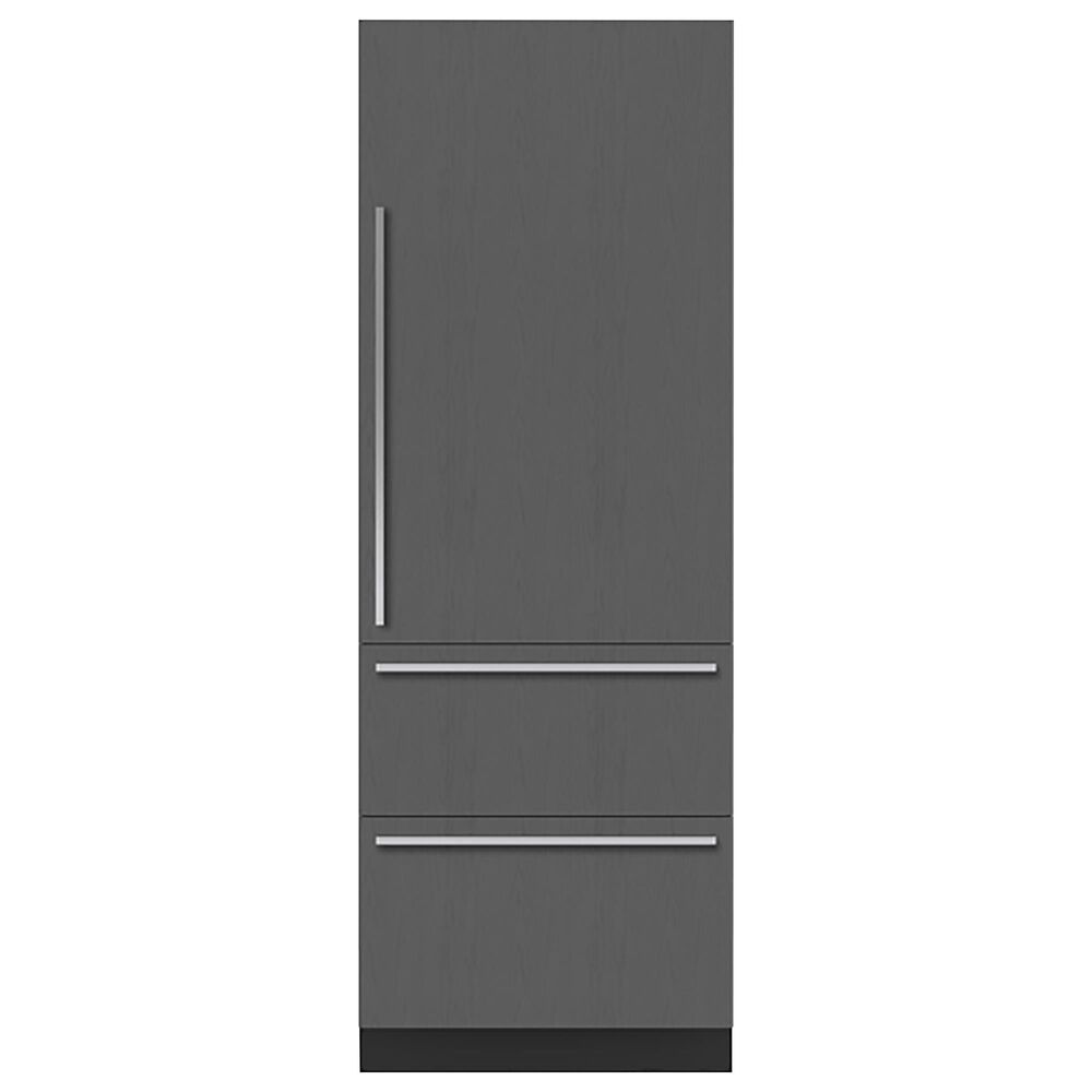 Sub Zero 15.6 Cu. Ft. Designer Right Hinge Over and Under Refrigerator-Freezer in Panel Ready, , large