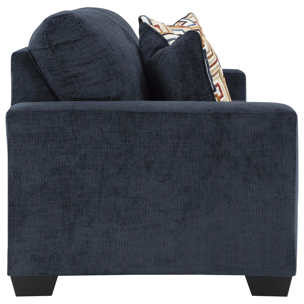 Ashley Aviemore Stationary Sofa and Loveseat Set in Ink, , large