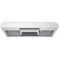 GE Appliances 30" Under the Cabinet Hood in White, , large