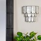 Creative Coop Gatsby 4-Tier Wall Sconce in Natural and Black, , large