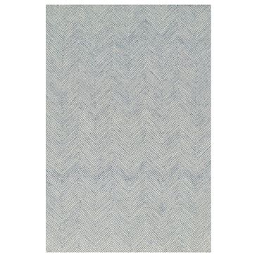 Momeni Charles 2" x 3" Blue Area Rug, , large