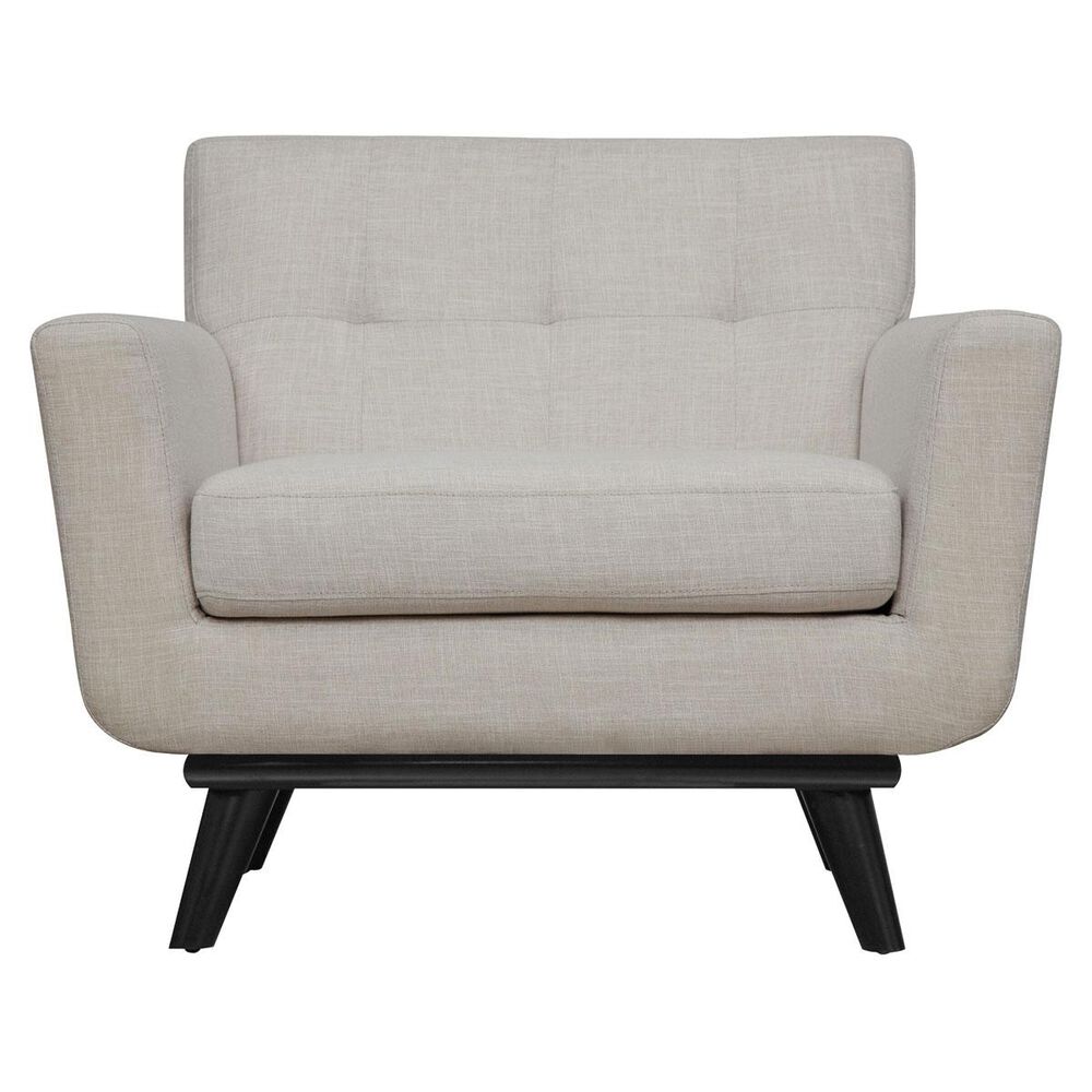 Tov Furniture James Chair in Beige Linen , , large