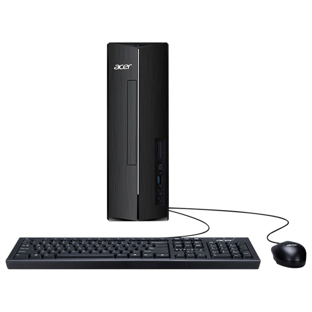Acer Aspire Desktop XC-1725 BARR-UR13 Desktop Computer | AMD Ryzen 5 7430U 6-Core - 16GB RAM - AMD Radeon Graphics - 1TB SSD in Black, , large
