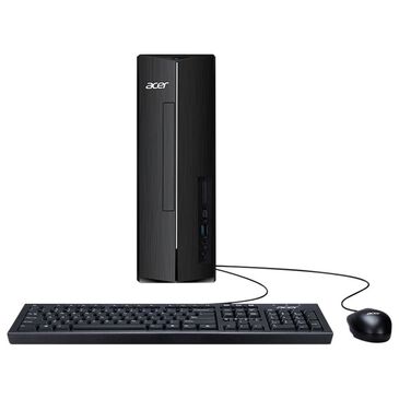 Acer Aspire Desktop XC-1725 BARR-UR13 Desktop Computer | AMD Ryzen 5 7430U 6-Core - 16GB RAM - AMD Radeon Graphics - 1TB SSD in Black, , large