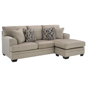Ashley Stonemeade Stationary Sofa Chaise in Taupe, , large