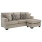 Ashley Stonemeade Stationary Sofa Chaise in Taupe, , large