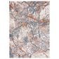 Safavieh Cyrus Shag CYR140F CYRUS SHAG 9" x 12" Grey and Rust Area Rug, , large