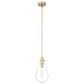 Hunter Lundin 7" 1-Light Pendant in Alturas Gold, , large