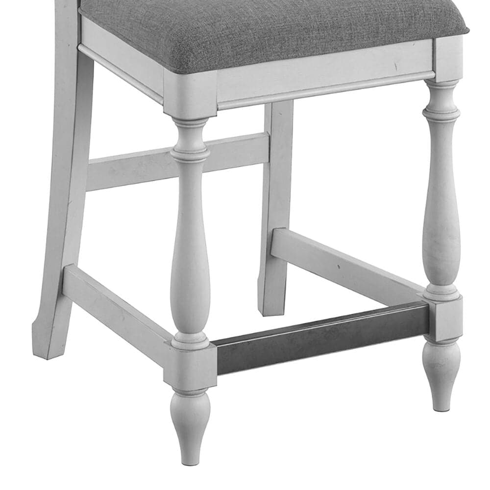 Emerald Home Furnishings New Haven Counter Stool in Oyster Shell &#40;Set of 2&#41;, , large