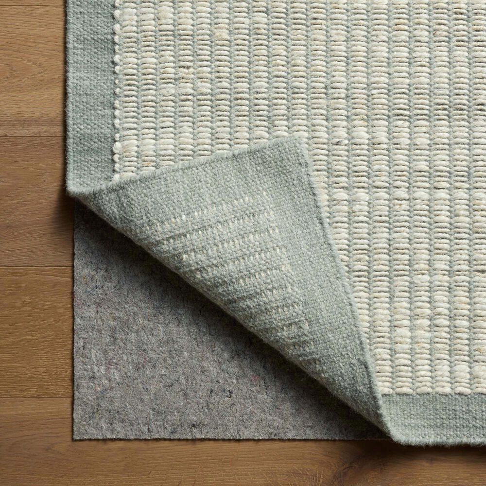 Amber Lewis x Loloi Lilah Ivory and Sky 9'3" x 13' Area Rug, , large