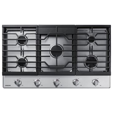 Samsung 36" Gas Cooktop 5 Burner in Stainless Steel, , large