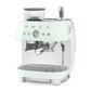 SMEG Smeg Espresso Coffee Machine with Grinder, Pastel Green, , large