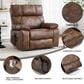 Hearth and Haven Large Power Lift Recliner in Brown, , large
