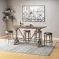 Emerald Home Furnishings Benton Bar Stools in Pecan Brown (Set of 2), , large