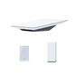Starlink Flat High Performance Kit with Wedge Mount in White, , large