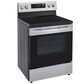 LG 6.3 cu ft. Smart Wi-Fi Enabled Electric Range with EasyClean in Stainless Steel, , large