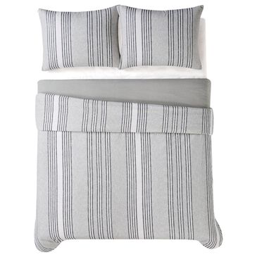 Pem America Truly Soft Kiel 2-Piece Twin XL Duvet Set in Grey, , large