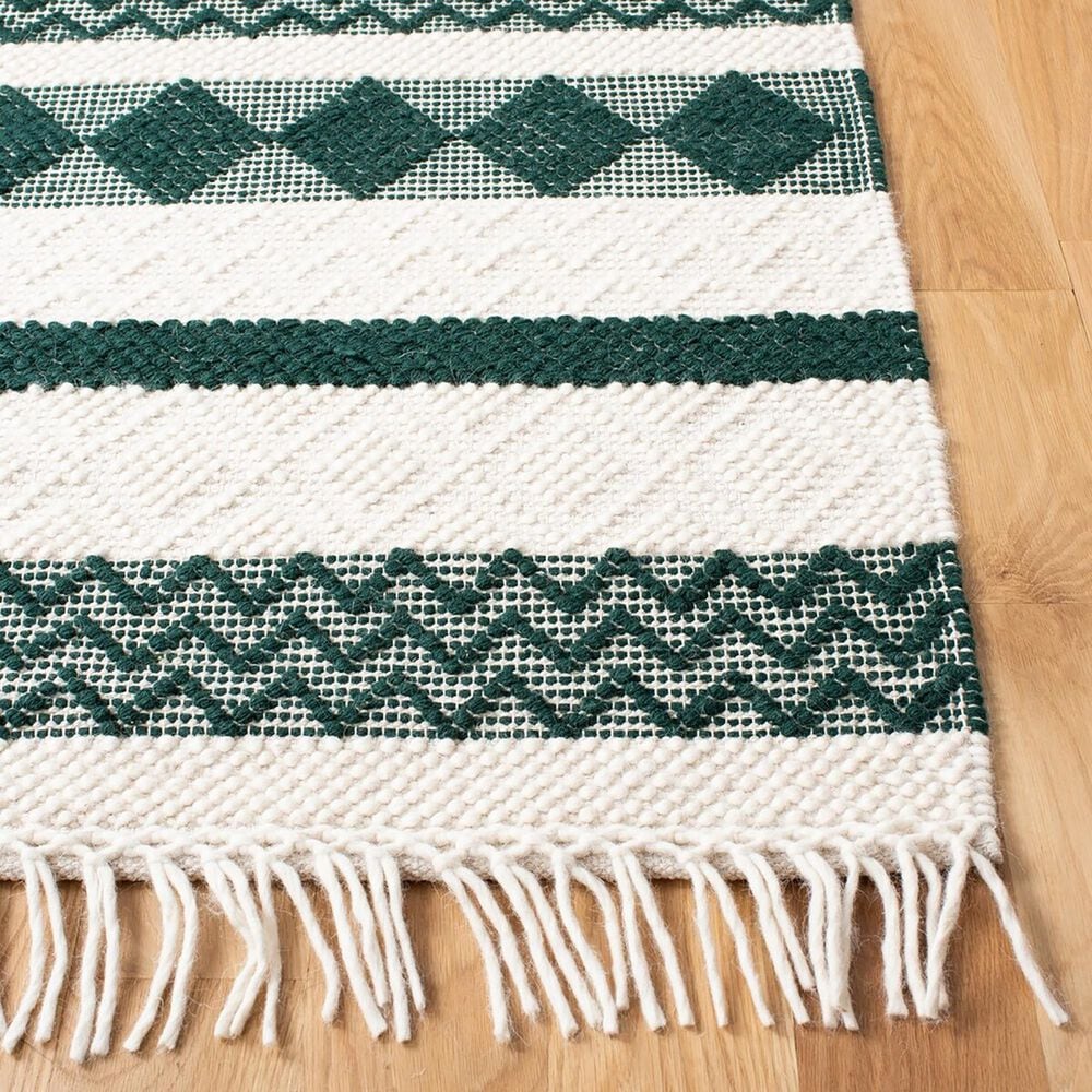 Safavieh Natura 5&#39; x 8&#39; Ivory and Green Area Rug, , large