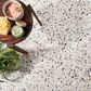 Soho Studio Frammenti Macro Bianco 8" x 8" Porcelain Tile, , large