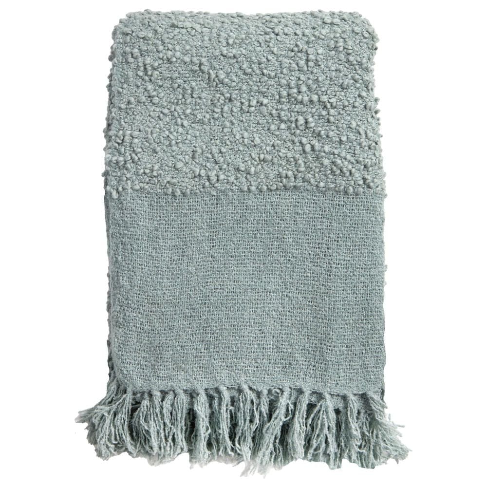 Pom Pom At Home Murphy 60" x 90" Throw Blanket in Seaglass, , large