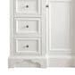 James Martin Vanities De Soto 48" Single Bathroom Vanity in Bright White with 3 cm Parisien Bleu Quartz Top and Rectangular Sink, , large