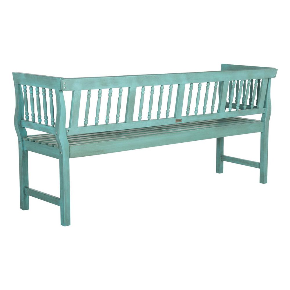 Safavieh Brentwood Bench in Oriental Blue, , large