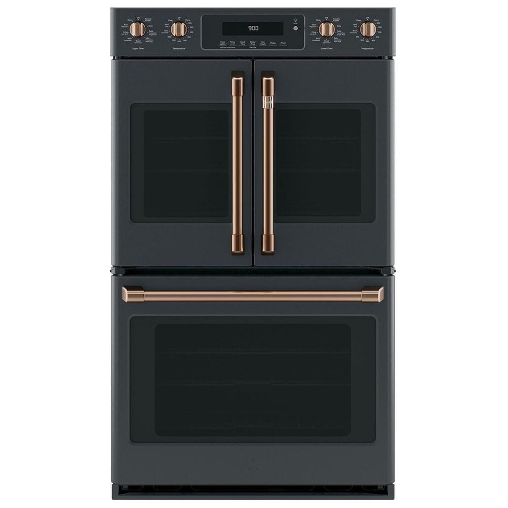 Cafe Handle and Knob Kit for Double Wall Oven in Brushed Copper, , large