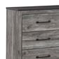 Ashley Bronyan 6-Drawer Dresser and Mirror in Dark Gray, , large