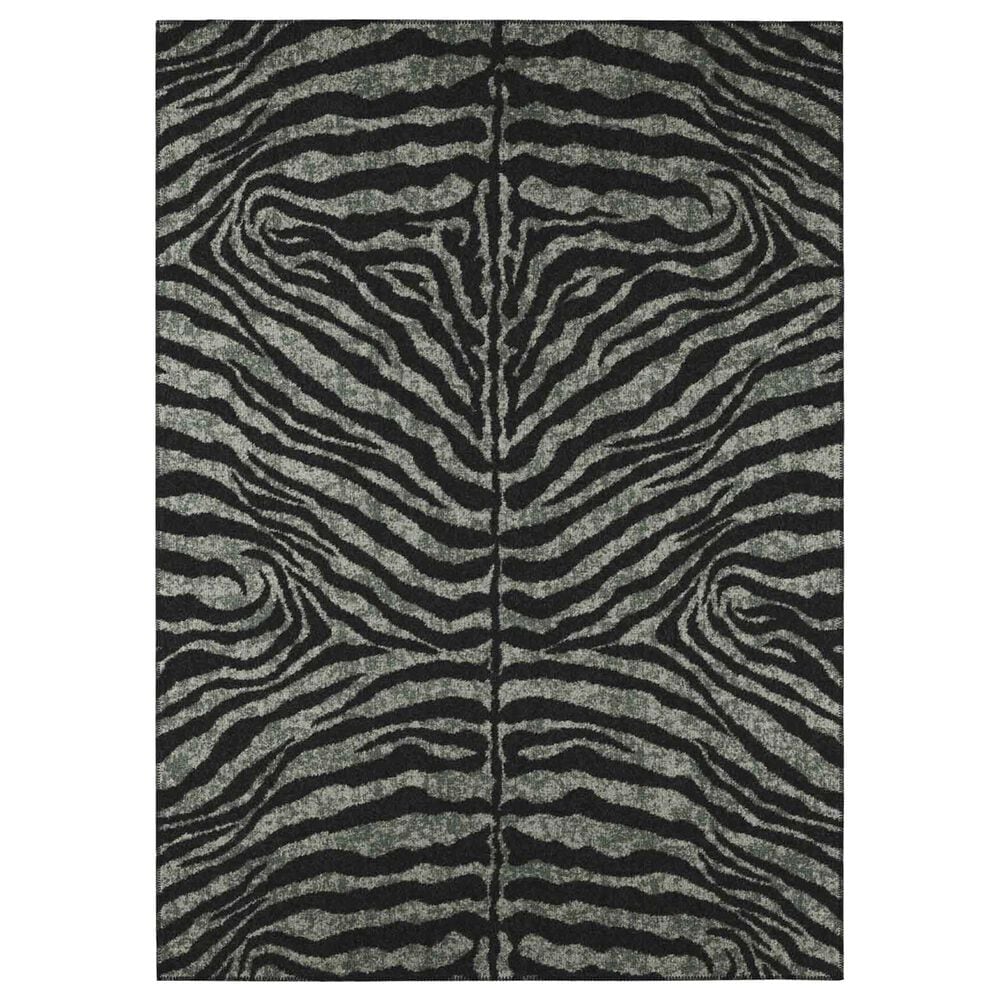 Dalyn Rug Company Mali ML1 4" Round Midnight Indoor/Outdoor Area Performance Rug, , large