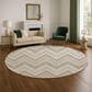 Dalyn Rug Company The Reserve TR17 Khaki 8" Round Indoor/Outdoor Area Rug, , large