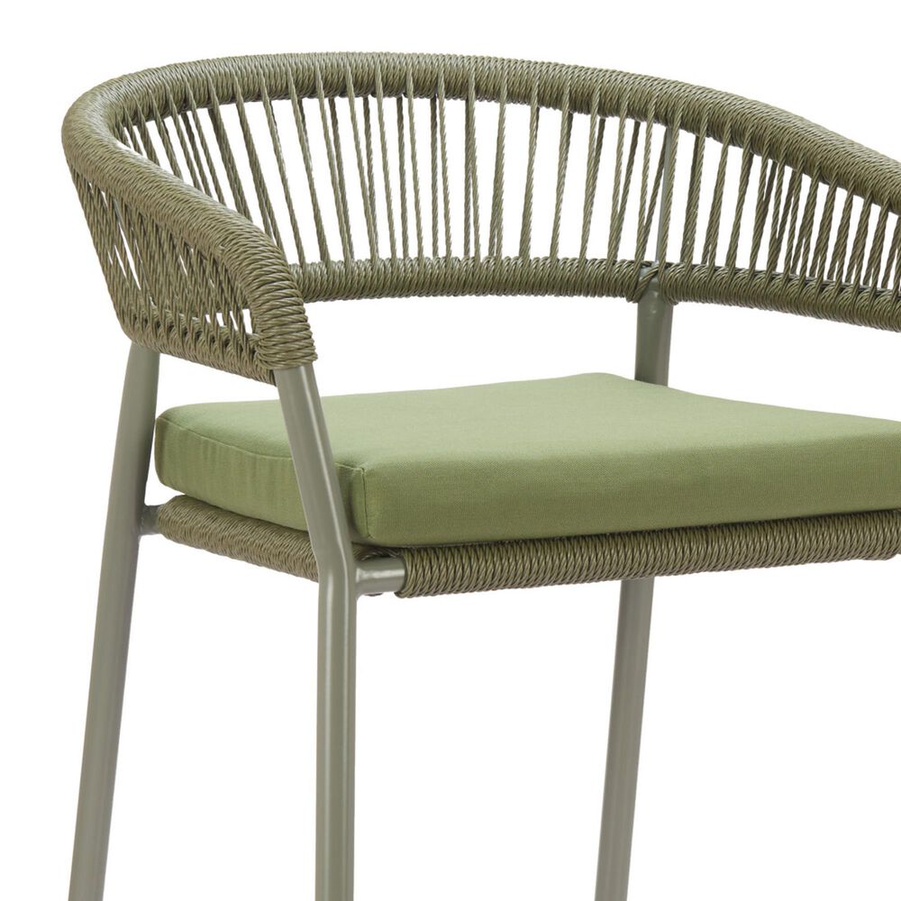 Zuo Modern Skye Patio Barstool in Green (Set of 2), , large
