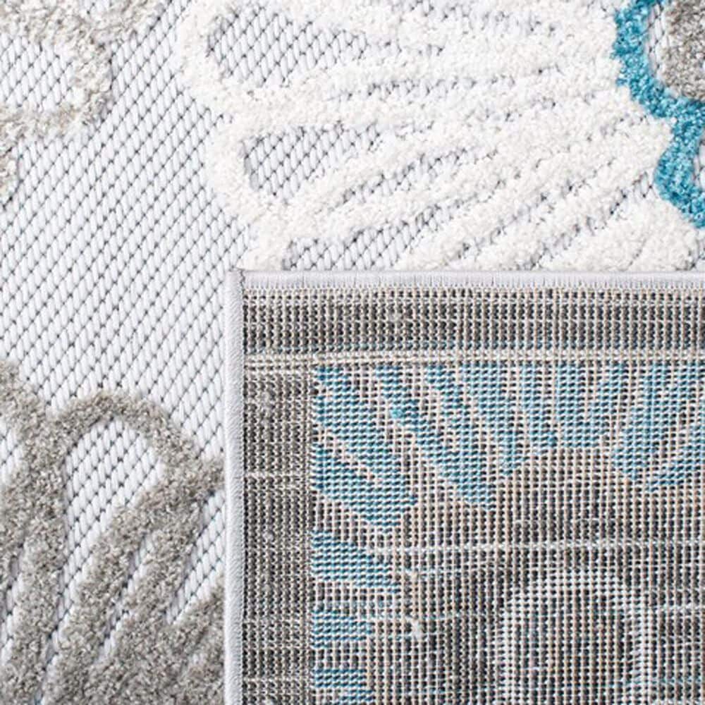Safavieh Cabana CBN676B 8&#39; x 10&#39; Beige and Blue Indoor/Outdoor Area Performance Rug, , large