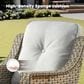 HOMLUX Outdoor Arm Chair in Gray (Set of 2), , large