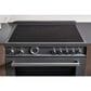 Bertazzoni Professional 4.6 Cu.Ft. Induction Range with Self-Cleaning in Rosso, , large